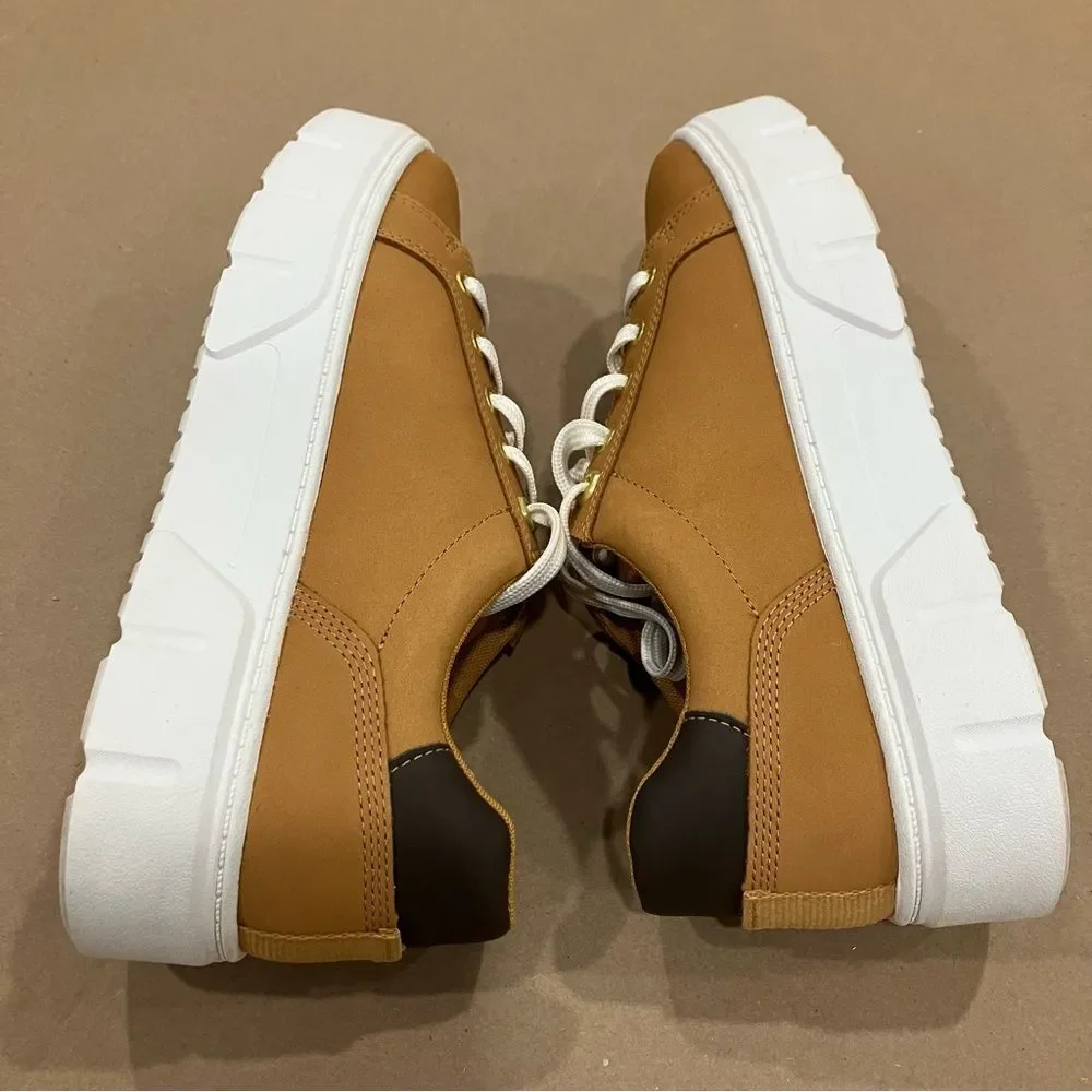 Timberland Laurel Court Ortholite Platform Sneaker Wheat Nubuck Size 8